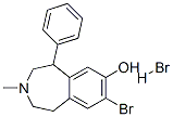 1H-3-Benzazepin-7-ol, 8-bromo-2,3,4,5-tetrahydro-3-methyl-5-phenyl- Structure,99295-33-7Structure