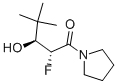 Pyrrolidine, 1-(2-fluoro-3-hydroxy-4,4-dimethyl-1-oxopentyl)-, (r*,s*)- (9ci) Structure,99343-21-2Structure