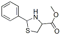 2-Phenylthiazolidine-4-carboxylic acid methyl ester Structure,99380-81-1Structure