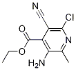 Ethyl3-amino-6-chloro-5-cyano-2-methylisonicotinate Structure,99421-19-9Structure