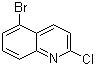 Quinoline, 5-bromo-2-chloro- Structure,99455-13-7Structure