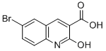 6-Bromo-2-hydroxy-quinoline-3-carboxylicacid Structure,99465-06-2Structure