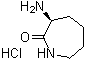 3-Aminohexahydro-2h-azepin-2-one hydrochloride Structure,99560-25-5Structure