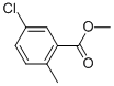 5-Chloro-2-methyl-benzoic acid methyl ester Structure,99585-13-4Structure