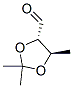 1,3-Dioxolane-4-carboxaldehyde, 2,2,5-trimethyl-, (4s,5r)-(9ci) Structure,99603-55-1Structure