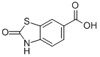 2,3-Dihydro-2-oxo-6-benzothiazolecarboxylic acid Structure,99615-68-6Structure