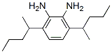 1,2-Benzenediamine, 3,6-bis(1-methylbutyl)- Structure,99647-76-4Structure