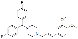 1-[Bis(4-fluorophenyl)methyl]-4-[(e)-3-(3,4-dimethoxyphenyl)prop-2-enyl]piperazine dihydrochloride Structure,99661-27-5Structure