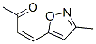 3-Buten-2-one,4-(3-methyl-5-isoxazolyl)-,(z)-(9ci) Structure,99662-35-8Structure