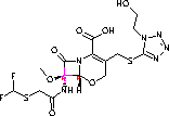 Flomoxef Structure,99665-00-6Structure