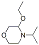 Morpholine, 3-ethoxy-4-(1-methylethyl)-(9ci) Structure,99688-83-2Structure