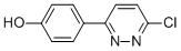 3-Chloro-6-(4-hydroxyphenyl)pyridazine Structure,99708-46-0Structure