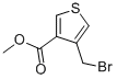 4-(Bromomethyl)-3-thiophenecarboxylic acid methyl ester Structure,99708-92-6Structure