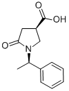 (1′R,3r)-(+)-1-(1′-phenylethyl)-5-oxo-3-pyrrolidinecarboxylic acid Structure,99735-43-0Structure