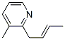 Pyridine, 2-(2-butenyl)-3-methyl-(9ci) Structure,99747-46-3Structure