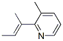 Pyridine, 3-methyl-2-(1-methyl-1-propenyl)-, (e)-(9ci) Structure,99747-47-4Structure