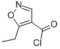 4-Isoxazolecarbonyl chloride, 5-ethyl-(9ci) Structure,99803-82-4Structure