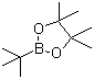 Tert-butylboronic acid pinacol ester Structure,99810-76-1Structure