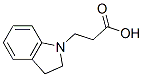 3-(2,3-Dihydro-1H-indol-1-yl)propanoicacid Structure,99855-02-4Structure