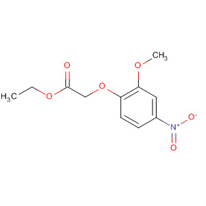 Ethyl 2-(2-methoxy-4-nitrophenoxy)acetate Structure,99856-63-0Structure