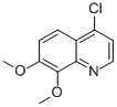 4-Chloro-7,8-dimethoxyquinoline Structure,99878-79-2Structure