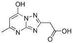 (7-Hydroxy-5-methyl-[1,2,4]triazolo-[1,5-a]pyrimidin-2-yl)-acetic acid Structure,99951-00-5Structure