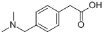 4-[(Dimethylamino)methyl]benzeneacetic acid Structure,99985-52-1Structure