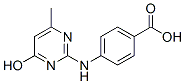 4-(4-Hydroxy-6-methyl-pyrimidin-2-ylamino)-benzoic acid Structure,99989-32-9Structure