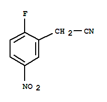 Benzeneacetonitrile, 2-fluoro-5-nitro- Structure,1000339-92-3Structure