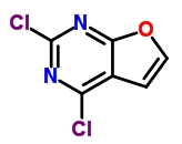 2,4-Dichlorofuro[2,3-d]pyrimidine Structure,1000577-84-3Structure