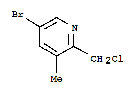 5-Bromo-2-(chloromethyl)-3-methylpyridine Structure,1015060-31-7Structure