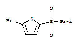 2-Bromo-5-(isopropylsulfonyl)thiophene Structure,1020743-47-8Structure