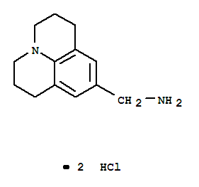 1-(2,3,6,7-Tetrahydro-1h,5h-pyrido[3,2,1-ij]-quinolin-9-yl)methanamine dihydrochloride Structure,102489-73-6Structure