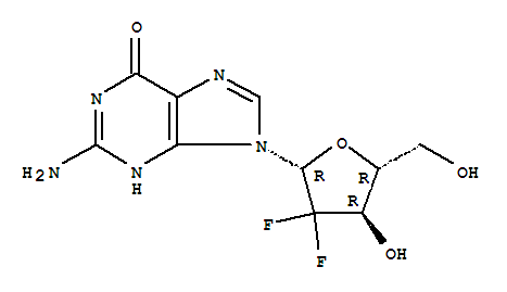 2-Deoxy-2,2-difluoro-guanosine Structure,103882-87-7Structure