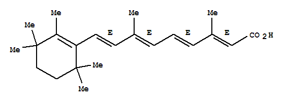 4,4-Dimethyl retinoic acid Structure,104182-09-4Structure