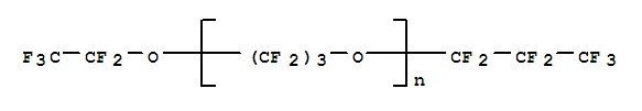 Perfluoro(polyoxypropylene ethyl ether) Structure,105060-59-1Structure