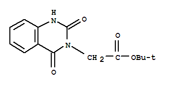 Tert-butyl 2-(2,4-dioxo-1,2-dihydroquinazolin-3(4h)-yl)acetate Structure,1052723-27-9Structure