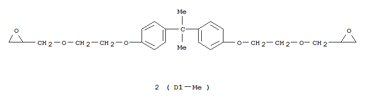 Bisphenol a propoxylate diglycidyl ether Structure,106100-55-4Structure