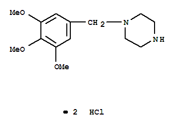 Trimetazidine dihydrochloride imp. a (ep) as dihydrochloride Structure,107049-57-0Structure