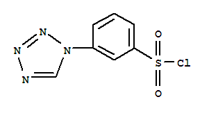 3-(1H-tetrazol-1-yl)benzenesulfonyl chloride Structure,1094713-89-9Structure