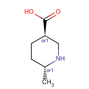 Trans-6-methylpiperidine-3-carboxylic acid Structure,110287-78-0Structure