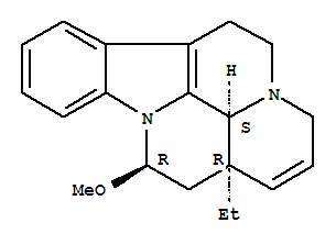 16-O-Methyl-14,15-didehydroisovincanol Structure,112237-71-5Structure