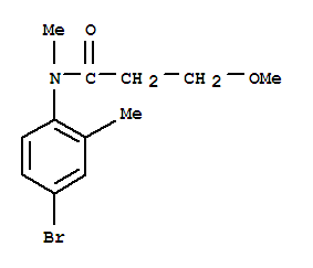 N-(4-bromo-2-methylphenyl)-3-methoxy-N-methylpropanamide Structure,1131604-82-4Structure