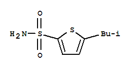 2-Thiophenesulfonamide, 5-(2-methylpropyl)- Structure,113411-25-9Structure