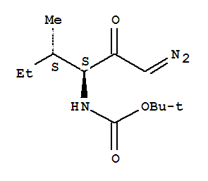 Boc-l-ile-chn2 Structure,114645-19-1Structure