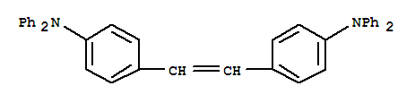 4,4-(1,2-Ethenediyl)bis[n,n-diphenylbenzenamine] Structure,116942-09-7Structure