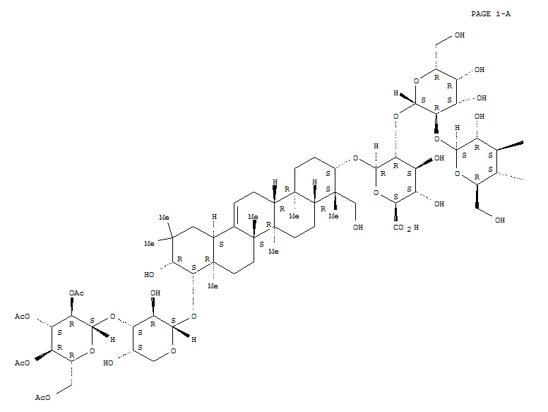 Soyasaponin ab Structure,118194-13-1Structure