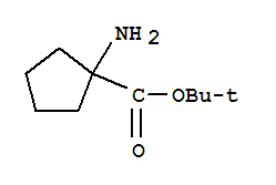 Tert-butyl 1-aminocyclopentanecarboxylate Structure,120225-90-3Structure