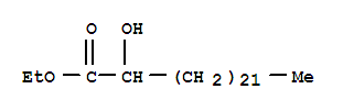 2-Hydroxytetracosanoic acid ethyl ester Structure,124111-47-3Structure