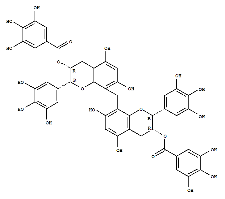 Oolonghomobisflavan a Structure,126737-60-8Structure